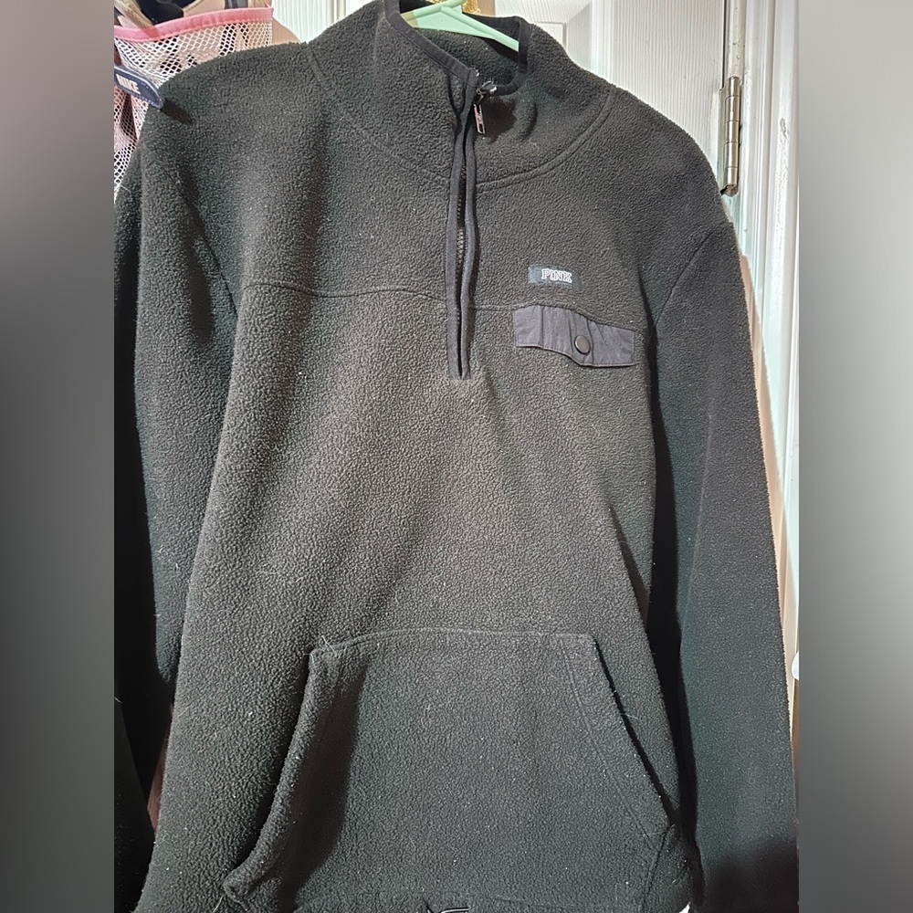 PINK sherpa pullover